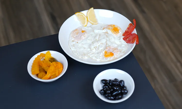 Fried eggs